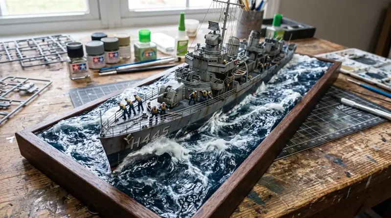 Naval model kits department